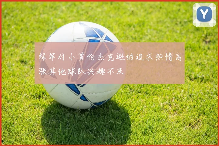 绿军对小贾伦杰克逊的追求热情高涨其他球队兴趣不及